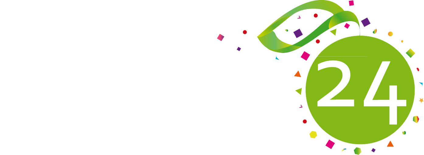 LOGO JUICE24 EN BLANCO